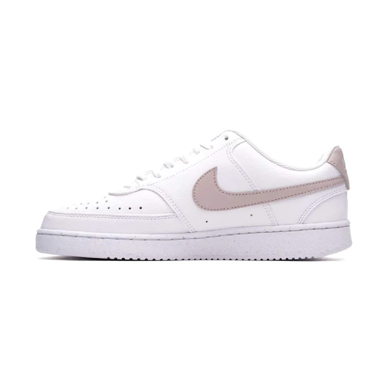 NIKE Court Vision Lo Sneaker White Platinum Purple 5