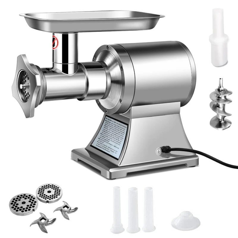 GiantexUK Electric Meat Mincer Grinder, Stainless Steel Sausage Maker