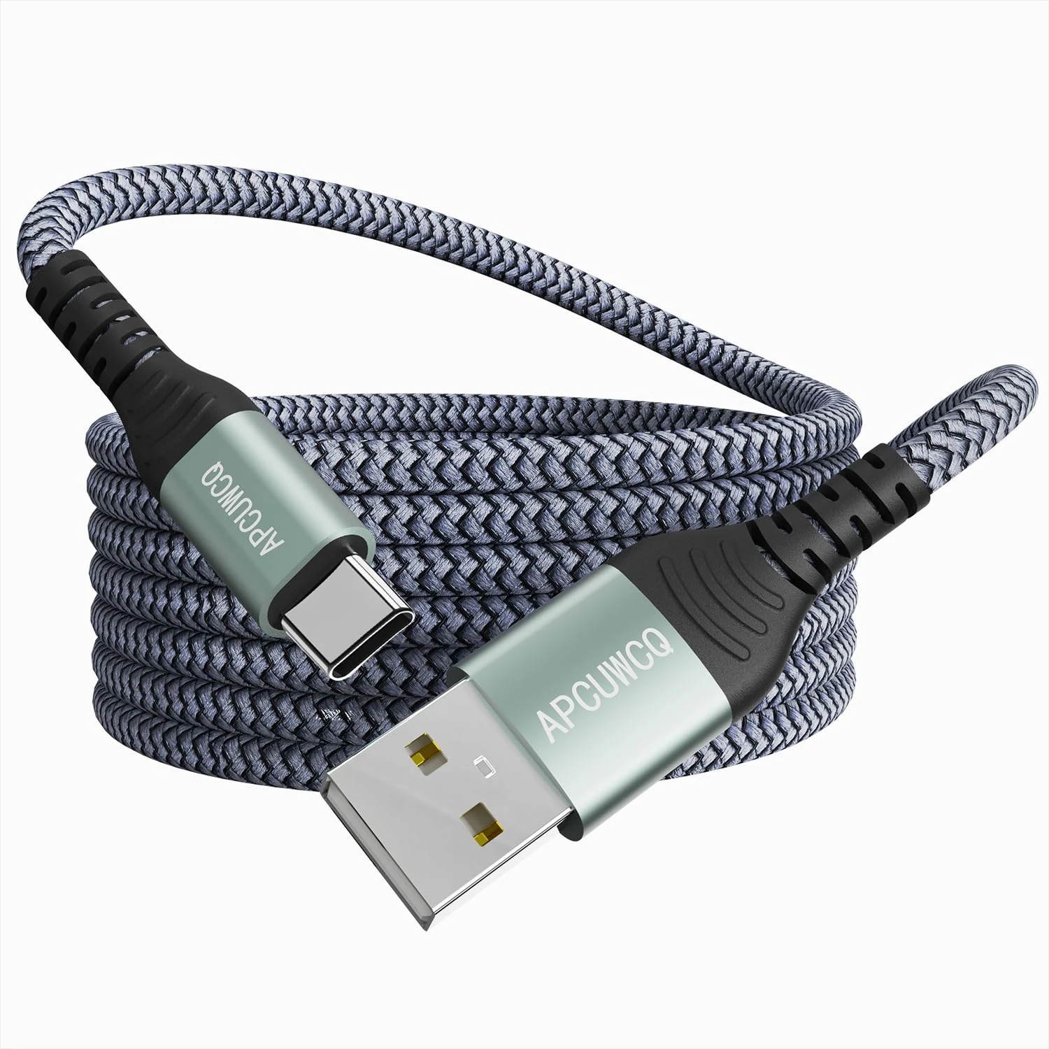 USB C cable 3M 3.1A fast charge Type C charging cable Nylon braided USB A to USB C fast charge charging cable for Samsung Galaxy S10 S9 S8 Plus S21 Note 10 9 8 LG V20 G8 G7 Type C charger cable