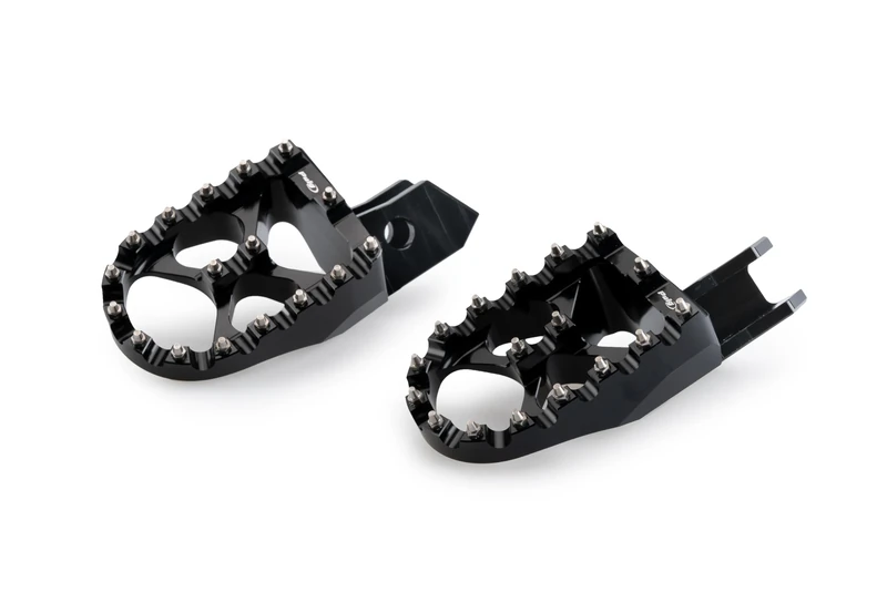 Puig 21091N Footpegs Off-Road Black