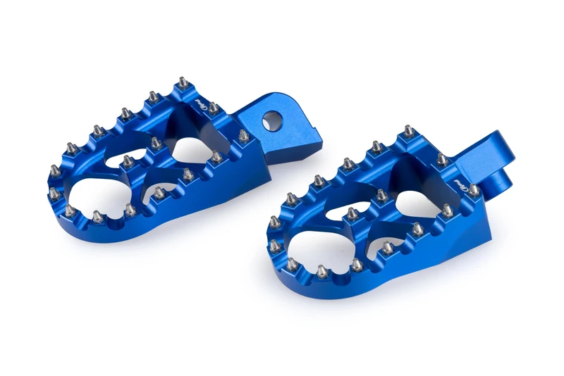 Puig 21204A Footpegs Off-Road Blue