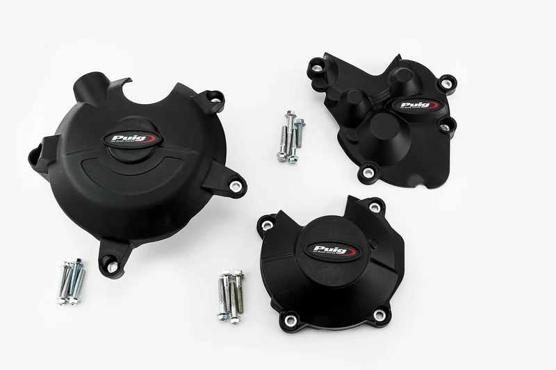 Puig 21513N Engine Cover Track for Championship Black