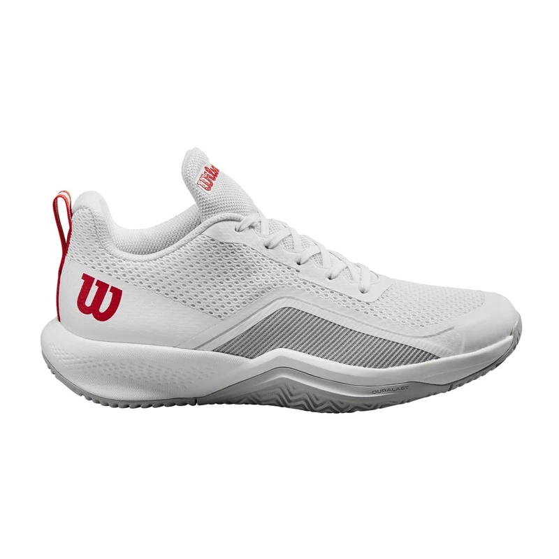 Wilson Rush Pro Lite Tennis Shoe, Men's, Size 11, White/Pearl Blue/Wilson Red