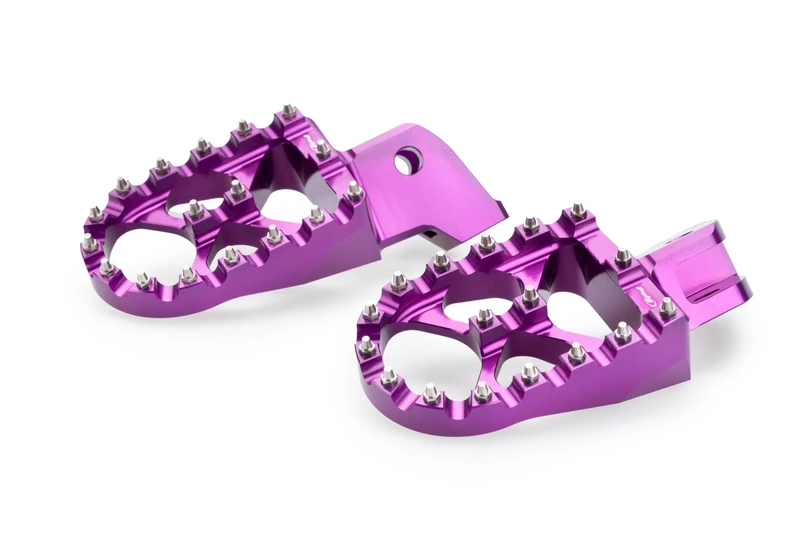 Puig 21579L Footpegs Off-Road Purple