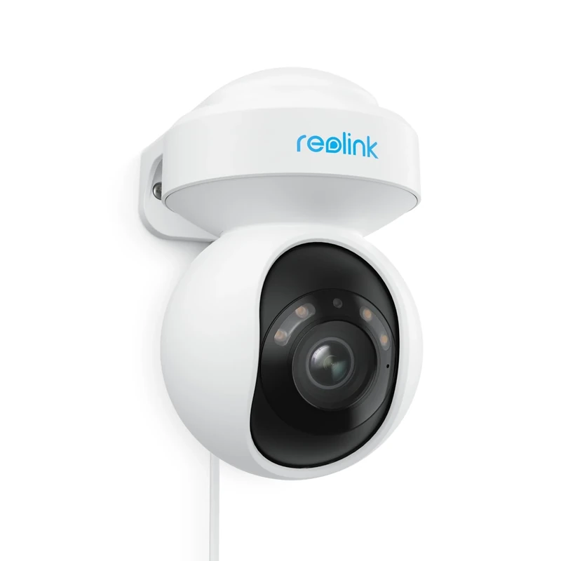 Reolink 2K Outdoor Security Camera with Pan Tilt, F1.0 True Color Night Vision in Low-light Condition, 2.4/5GHz Dual-Band WiFi, Person/Vehicle/Animal Detection, 2 Way Audio, E1 Outdoor CX