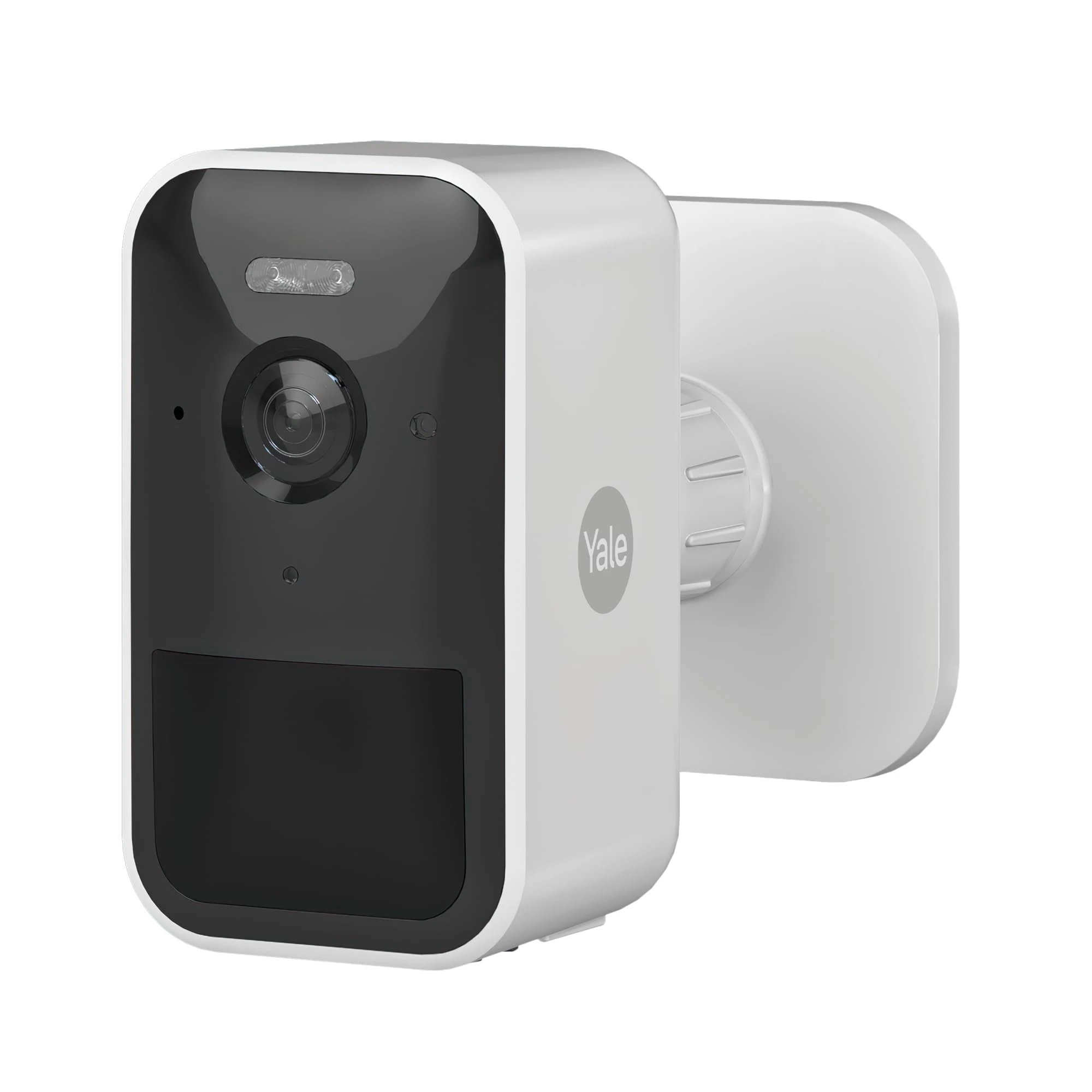 Yale Smart Outdoor Camera [NO SUBSCRIPTION REQUIRED] Full HD Live View & Two-Way Audio, Motion Recordings, Customisable Zones & Scheduling, Night Vision, Spotlight, Real-time Alerts
