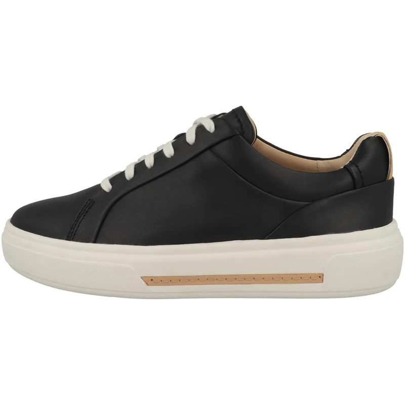 Clarks Hollyhock Walk Womens Black Leather, 7.5