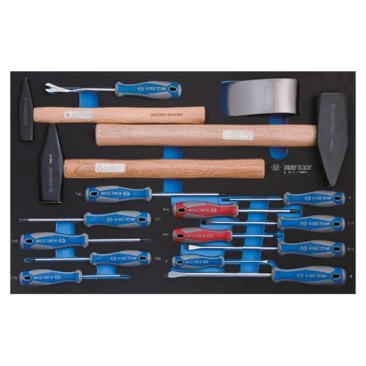 Module Foam + PP Screwdrivers and Bump Tools 17 Pieces