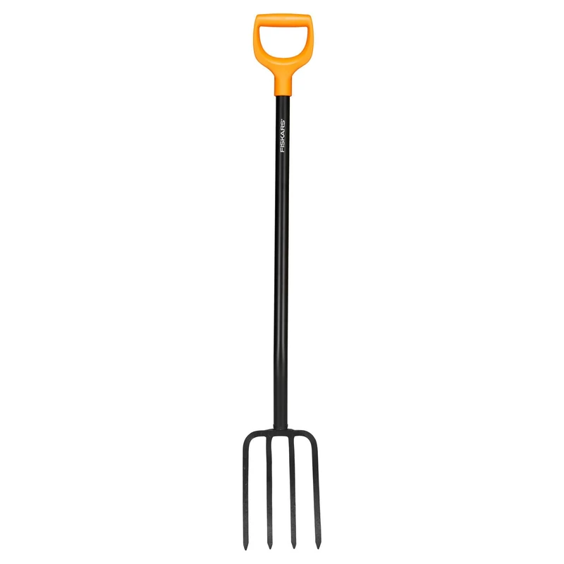 Fiskars 1070673 Spade Fork - 4 Prongs for Hard, Stony Soils