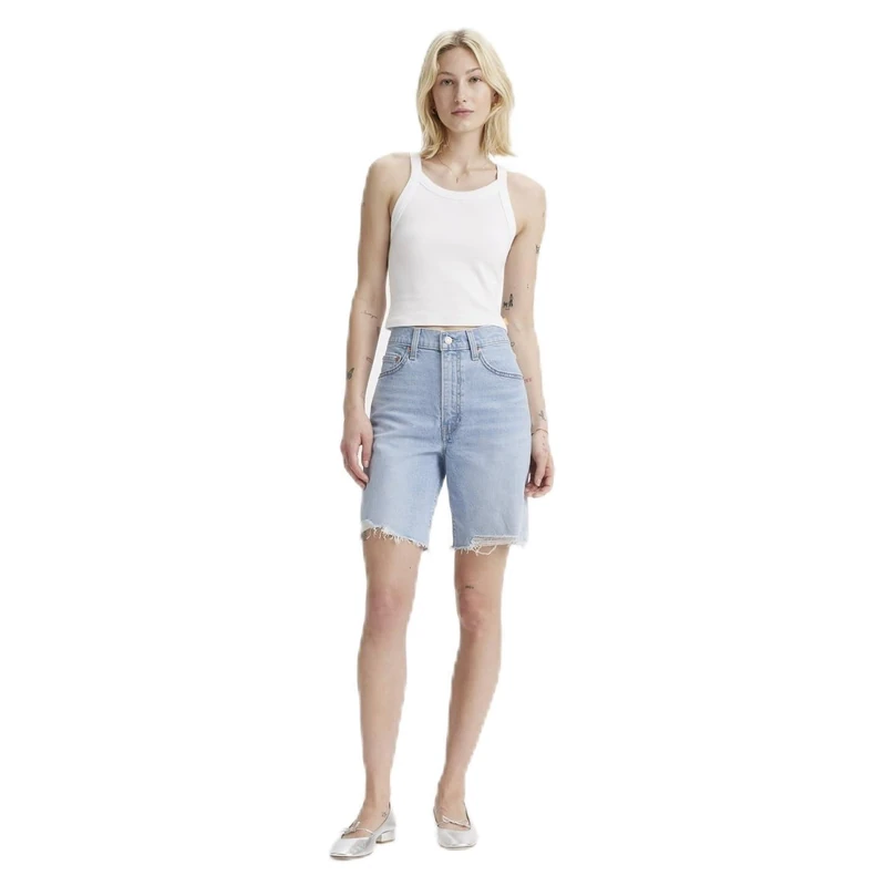 Levi's Ribcage Bermuda Shorts Bubble Burst, Bubble Burst, 24W