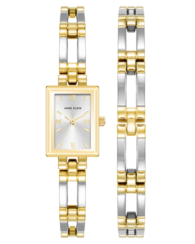 Anne Klein Women's Bracelet Watch,Two-Tone