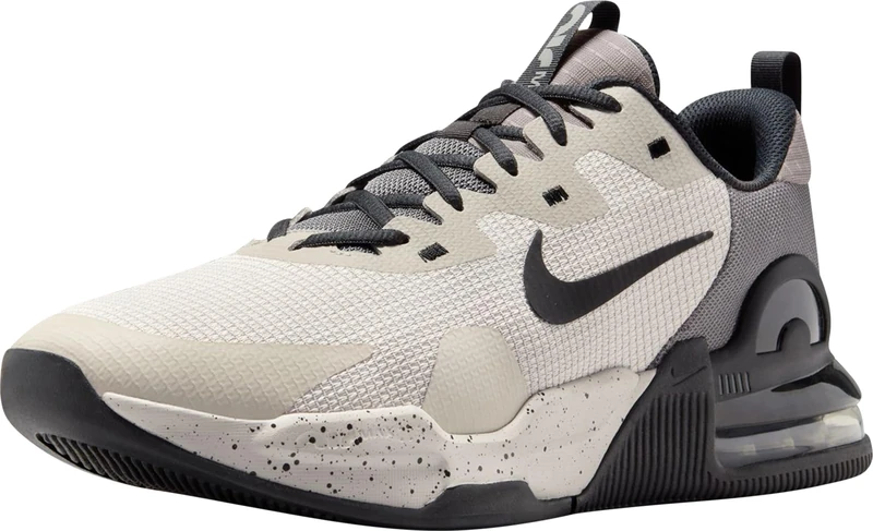Nike Air Max DM0829 Alpha Trainer 5 Men's Workout Shoe, Black/White, 8 UK - Image 1