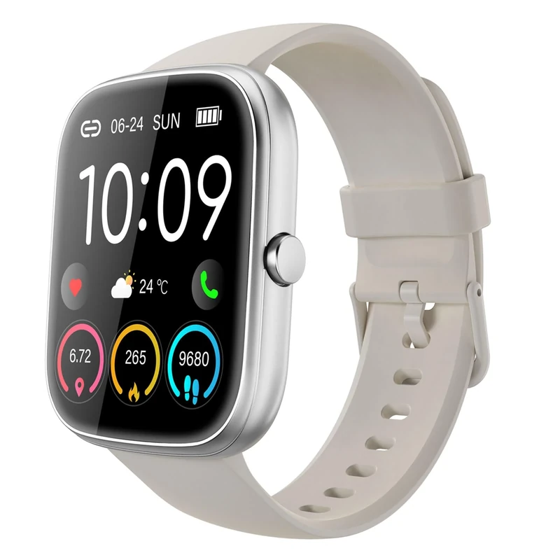 Smart Watch for Men Women Answer/Make Calls, 1.91" Fitness Watch with Heart Rate Sleep Monitor, Step Counter Fitness Tracker, 110+ Sports Activity Trackers IP68 Waterproof Smartwatches for Android IOS