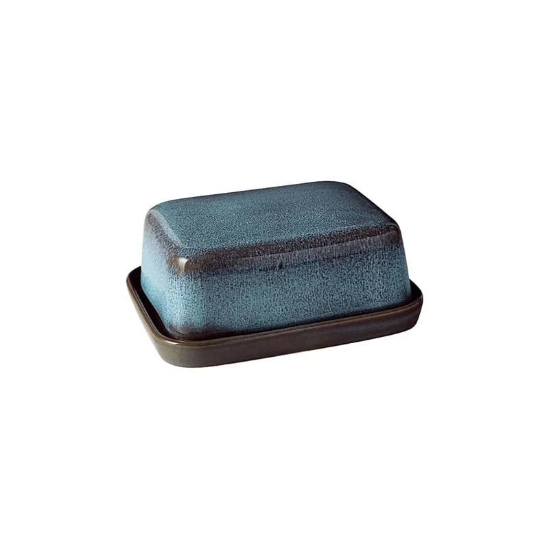 like. by Villeroy & Boch 10-4282-1800 Lave glacé Butter Dish, Stoneware, 15x12x6,5cm