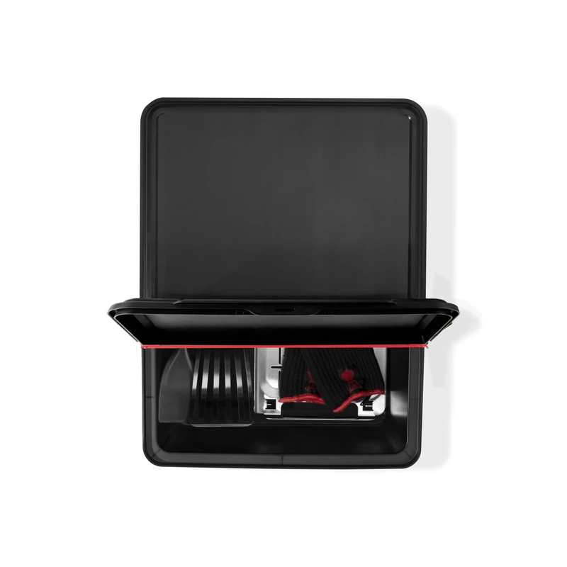 Weber Works Outdoor Storage Bin / Accessory for Weber Works Side Tables, Weather-Resistant Design, Hinged Lid, Made from Durable Plastic, 16.5 x 37 x 48.5 cm