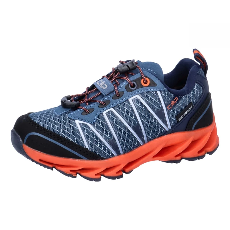 CMP Kids Altak Trail Shoes Wp 2.0, Bluestone-Arancio UK 5