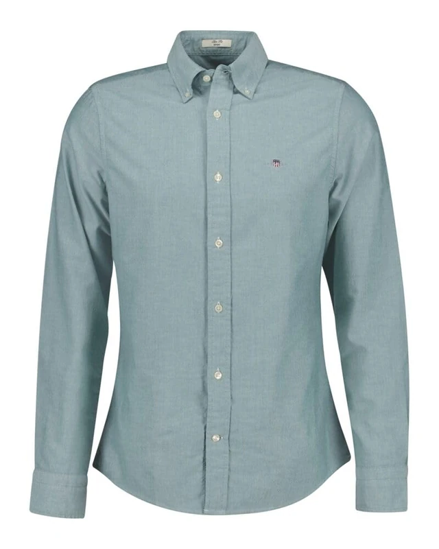 GANT REG Oxford Shirt, Deep Forest Green, S