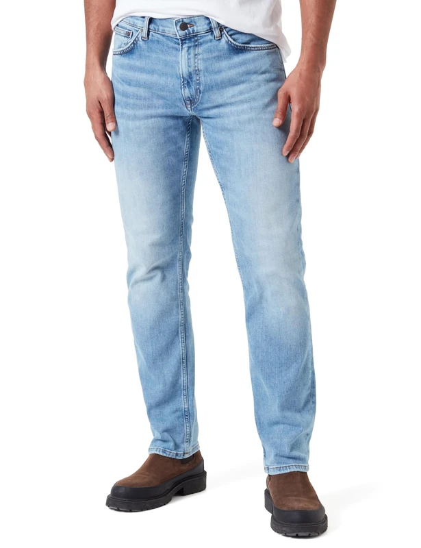 GANT Regular Jeans, Light Blue Vintage, 44W x 36L for Men, Light Blue Vintage, 44W x 36L