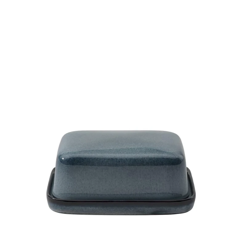 like. by Villeroy & Boch 10-4259-1800 Butter Dish, Stoneware, Grau