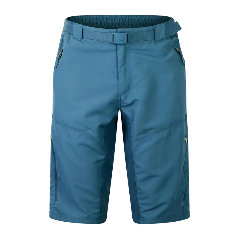 Endura Hummvee Cycling Shorts with Liner | Detatchable Liner | Urban and Trail Shorts | Padded Comfort | Cargo Storage | Clickfast Shorts, Blue, 3XL