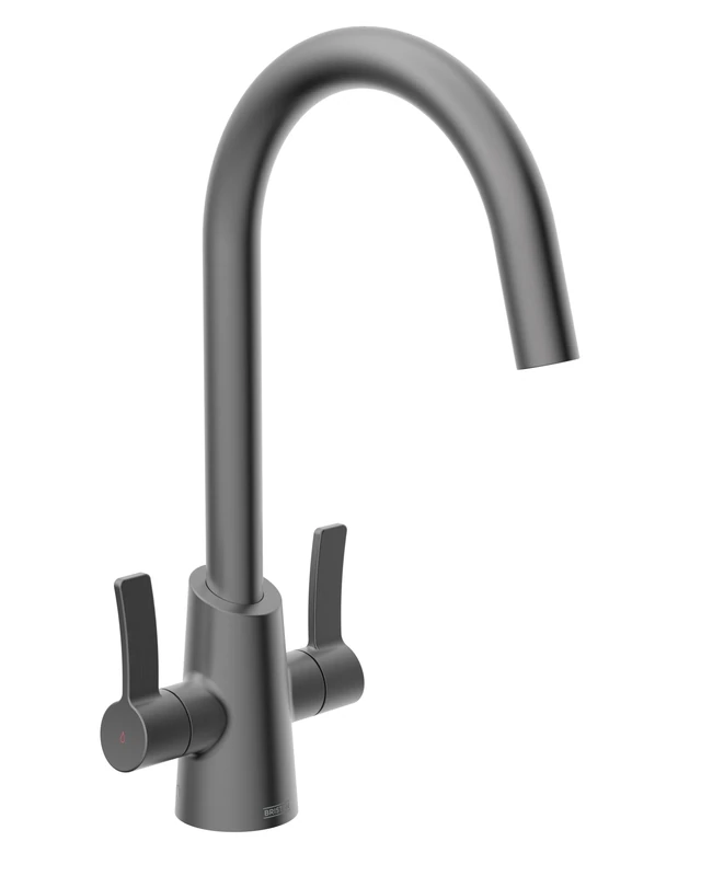 Bristan Acorn Easyfit Kitchen Sink Mixer Gun Metal Tap