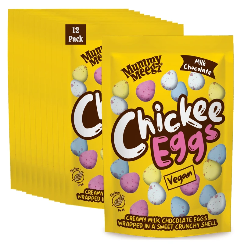 Mummy Meegz Chickee Eggs Case Pack of 12 (80g Bags)