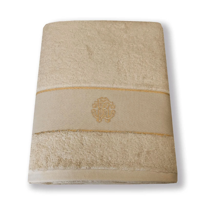 Roberto cavalli Beach Towel Large 95 x 180 cm Gym Towel for Men and Women – Soft, Absorbent and Elegant - Image 1