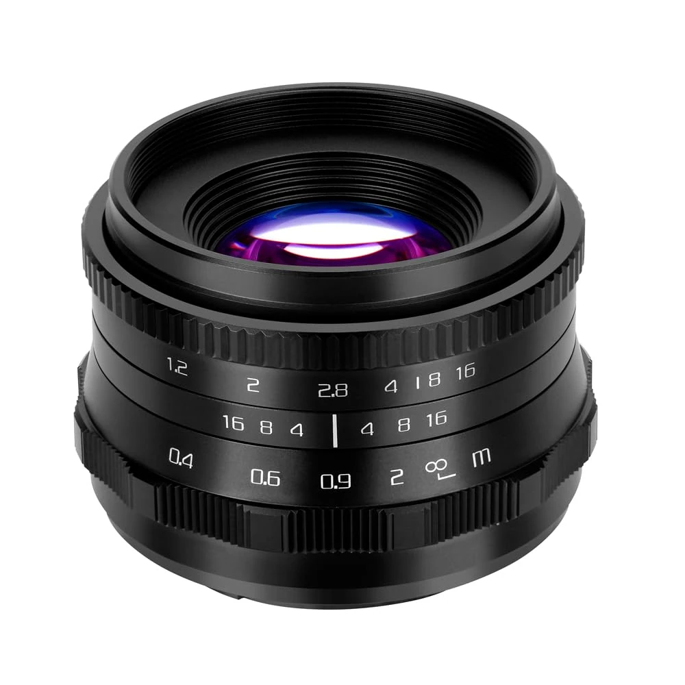 JINTU 35mm f/1.2 Prime Lens for Sony Full Frame/APS-C E-Mount camera A6000 A6100 A6600 A6400 A6500 A7IV A7II A7III A7RIII ZV-E10 A7RIV A7C