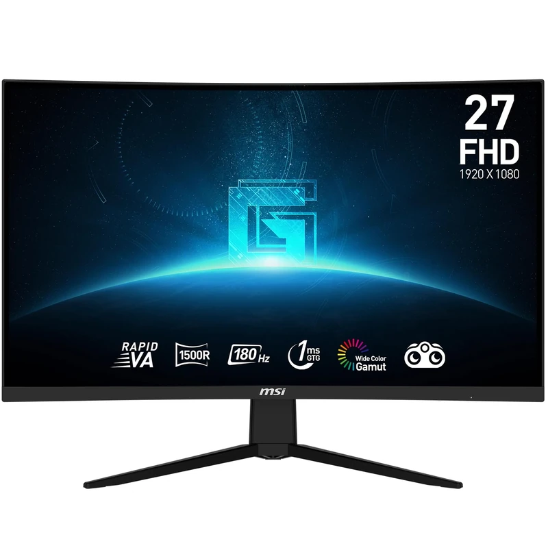 MSI G27C3F écran plat de PC 68,6 cm (27") 1920 x 1080 pixels Full HD LCD Noir