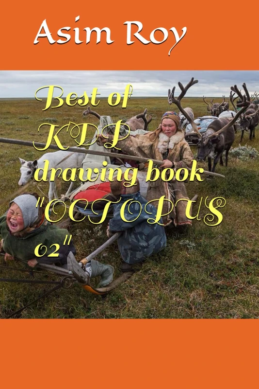 Best of KDP drawing book "OCTOPUS 02"