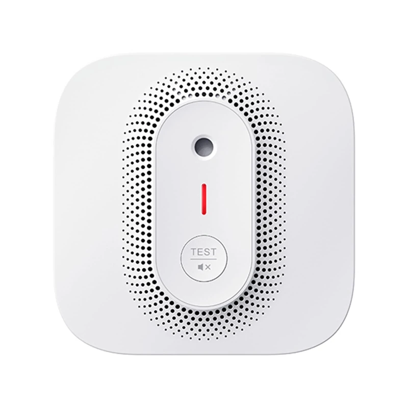 X-Sense Wi-Fi Smoke Alarm for Home, Wireless Interlinked English Voice Alarm and Location Requires SBS50 Base Station, Replaceable Battery, Transmission Range of 500 m, XP02S-MR, 1-Pack