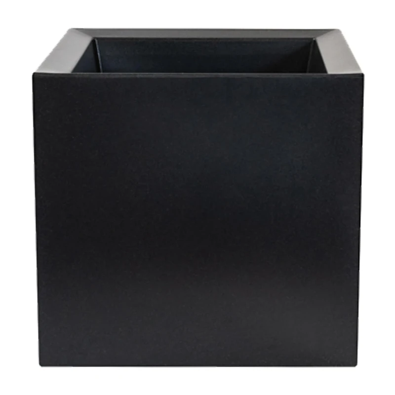 WELL HOME MOBILIARIO & DECORACIÓN Planter model dan-i cube 130L anthracite, Linear polyethylene