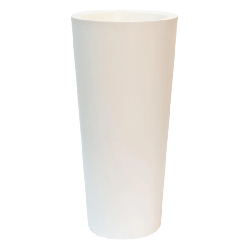 WELL HOME MOBILIARIO & DECORACIÓN Laur-i Flower Pot Diameter 50 x 100 cm White