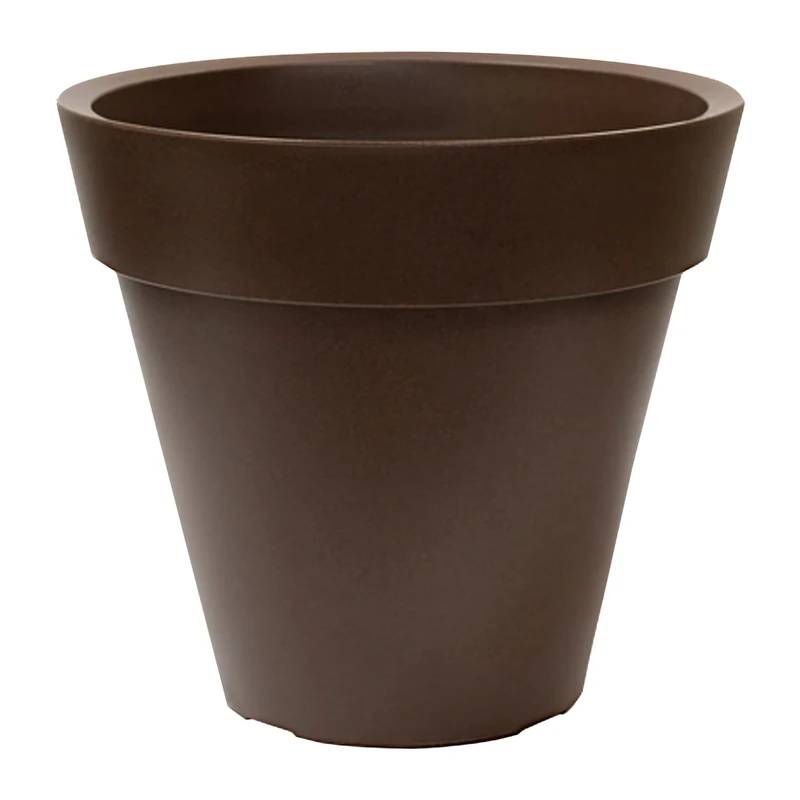WELL HOME MOBILIARIO & DECORACIÓN Flower Pot Model ale-x Diameter 60 x 55 Bronze