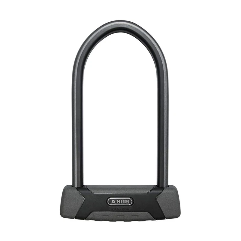 ABUS U-lock Granit XPlus 540 + USH mount - Bike lock with 13 mm shackle and XPlus cylinder - ABUS security level 15-230 mm shackle height