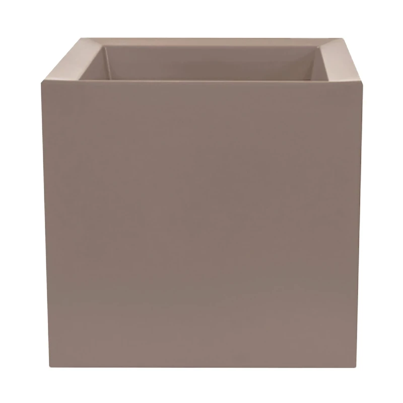 WELL HOME MOBILIARIO & DECORACIÓN Flower Pot Model Cube dan-i 95L Cement