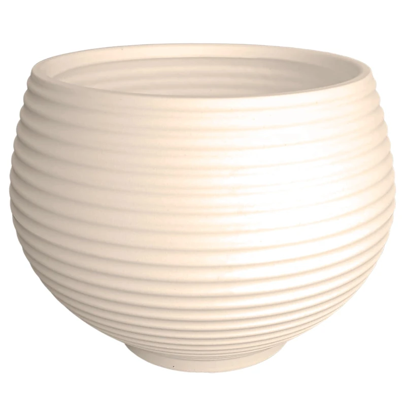 WELL HOME MOBILIARIO & DECORACIÓN Flower Pot Sapphire, Diameter 47 cm, Old Cream