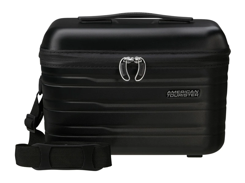 American Tourister Flashline - Beauty Case, 36 cm, Black (Shadow Black)