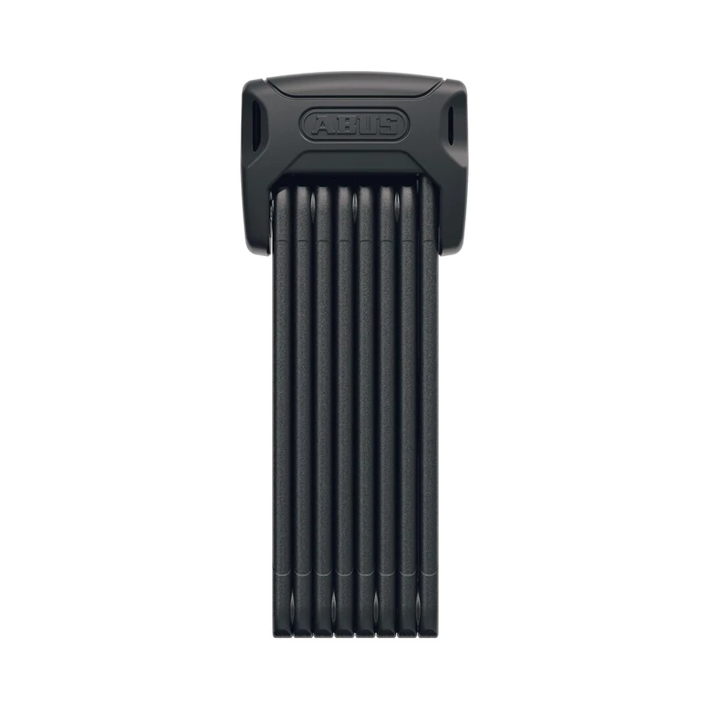 ABUS Bordo 6000K folding lock with SH lock holder - Bike lock with XPlus cylinder for high tamper protection - ABUS security level 10 - Length 120 cm - Black/Orange