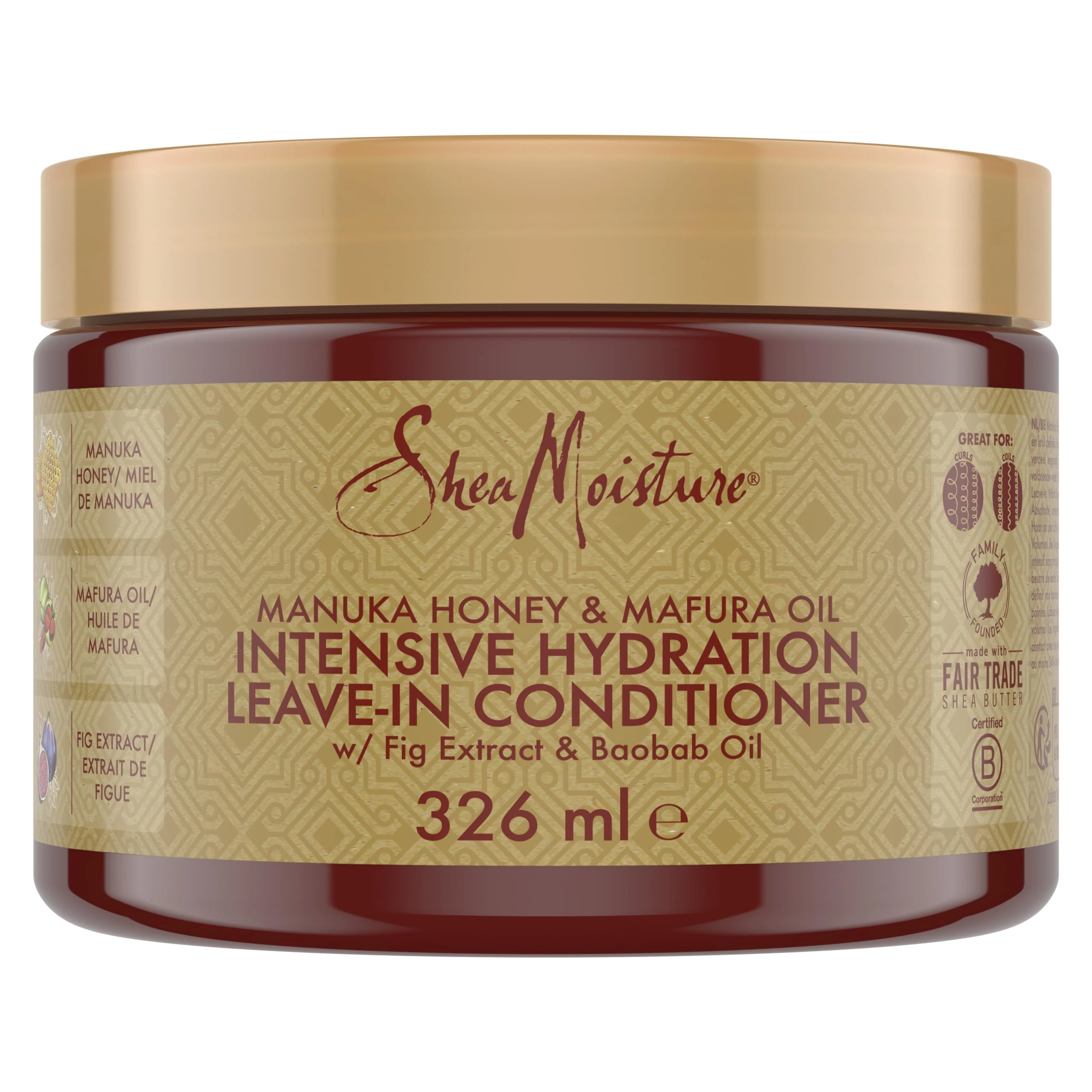 SheaMoisture Manuka Honey & Mafura Oil Intensive Hydration Leave-In Conditioner 326 ml