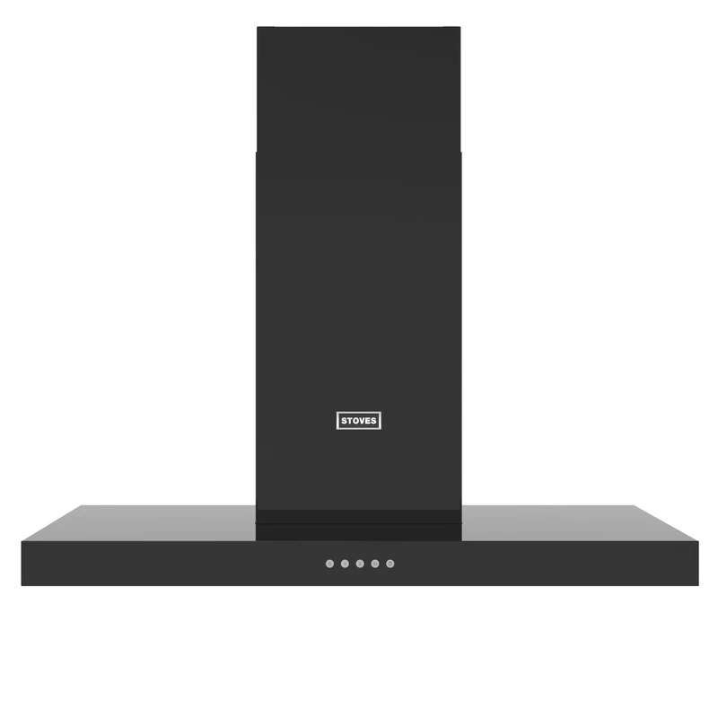Stoves Sterling Chim 110T 110cm Chimney Cooker Hood - Black
