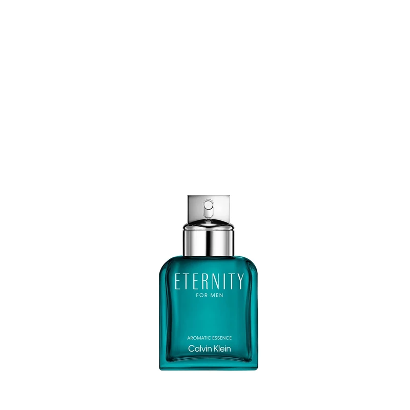 CALVIN KLEIN Eternity - Aromatic Essence for Men - Fougere Fragrance with Notes of Juniper Berries Extract, Coconut Accord and Cardamom - High Longevity - 50ml