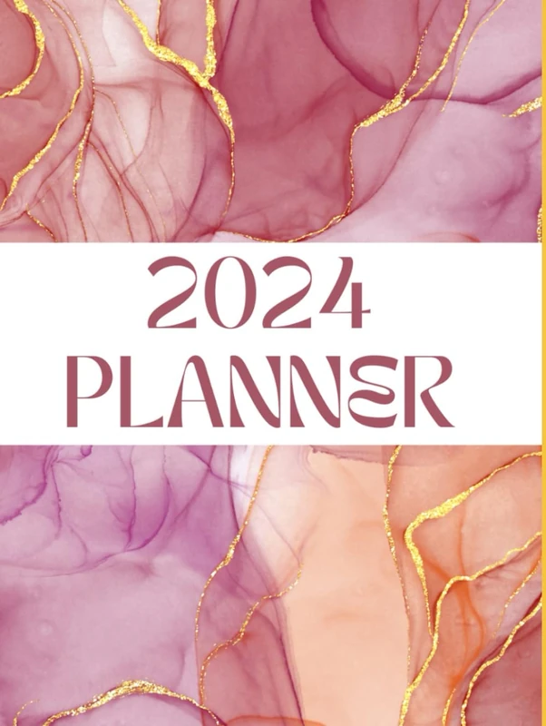 Yearly planner 2024: plan your year and track your progress