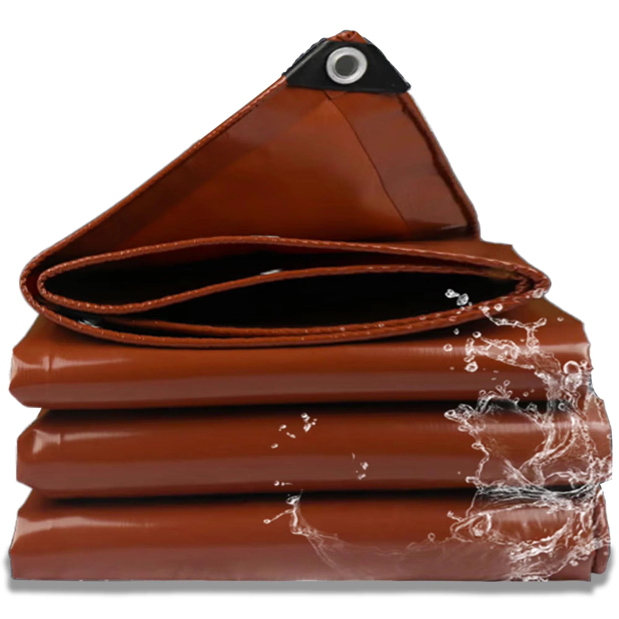 TMGJShd Waterproof Tough Heavy Duty Waterproof Cover Premium Eyelet Tearstop Versatile Ground Mat for Camping and Outdoors Supports Customization. (3 * 10m｜500g)