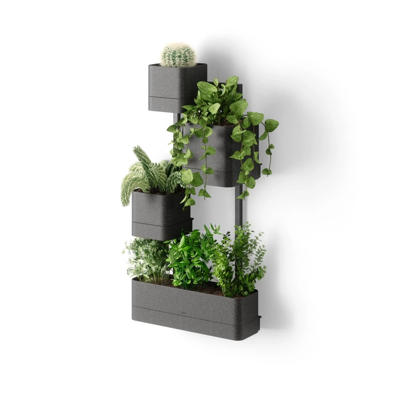 Umbra CUBIKO WALL PLANTER BLACK