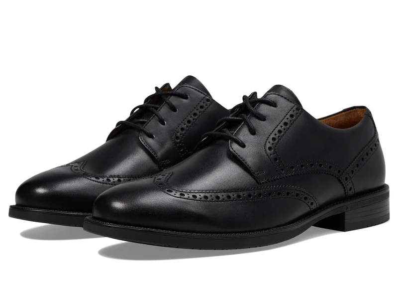 Cole Haan Men's Bedford Wingtip Oxford, Black, 8 UK