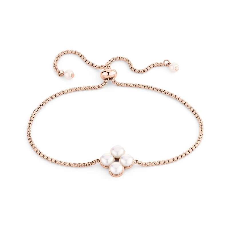 Tamaris Bracelet TJ-0516-B-23 IP Rose Gold, 23, Stainless Steel, Glass bead