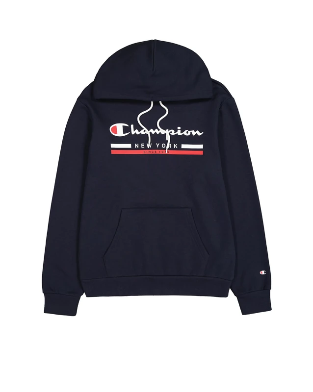 Champion Legacy Graphic Shop Authentic (220245) – Soft Compact Powerblend Fleece Hoodie, Navy Blue, XS Men FW24, Navy blue, XS