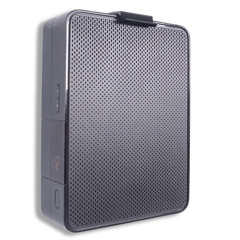 Decoralin Wall Mount Bracket for Virgin Media TiVo V6 / 360 Complete with Screws and Fixings Easy to Install - Made in the UK - Black