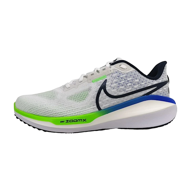 Nike Vomero 17 Running Shoe White/Thunder Blue/Platinum Ti 8